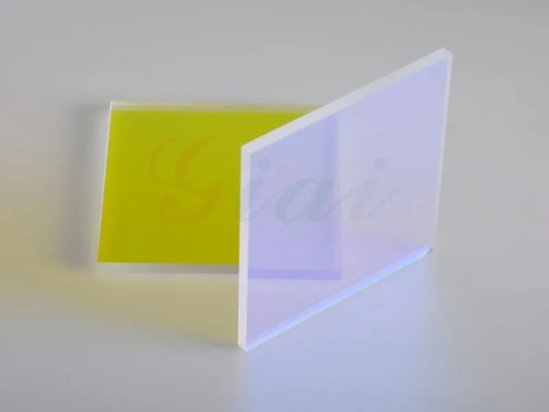 Дихроичное зеркало, отражающее синий, пропускающее красный и зелёный (3)