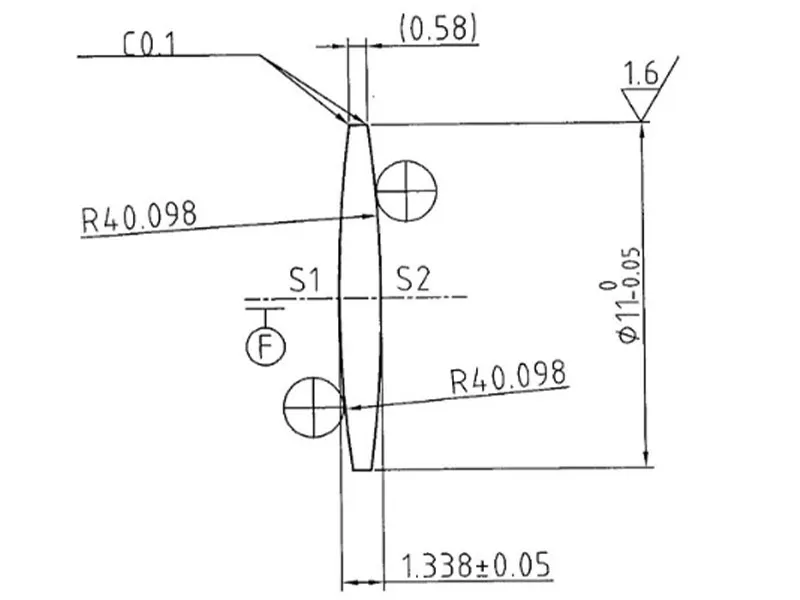 Линзовая группа для фокусировки RGB в микропроекторах (6)