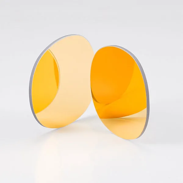 (Зеркало с внешним золотым покрытием)